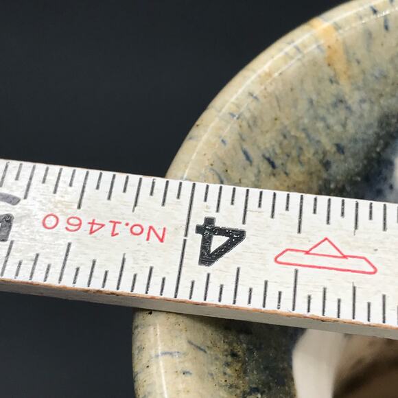 Jack Westlin Northwest Artist Signed 9" Hand Thrown & Painted Stoneware Vase - Picture 6 of 7